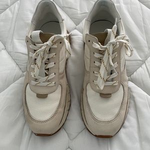 Madewell Kickoff Trainer Sneakers in Neutral Color